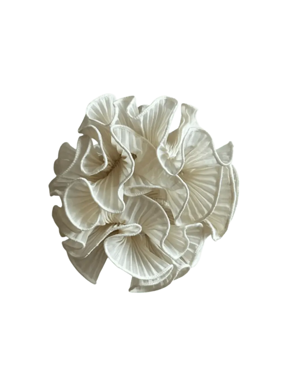 Gumka do włosów Swirl Scrunchie Ivory
