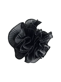 Gumka do włosów Swirl Scrunchie Black