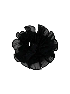 Gumka do włosów Swirl Scrunchie Black
