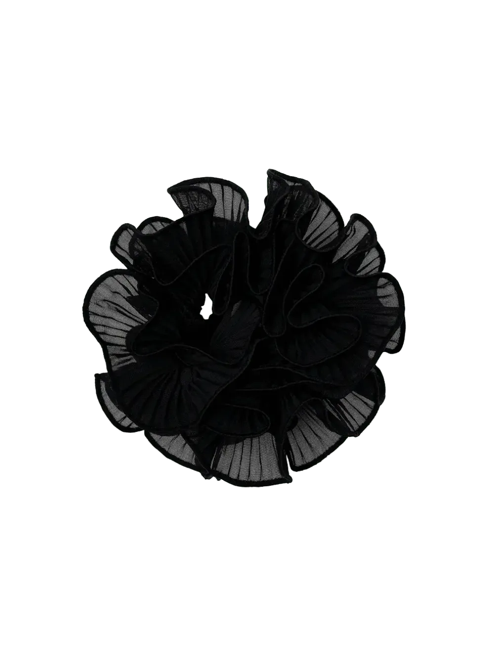Gumka do włosów Swirl Scrunchie Black