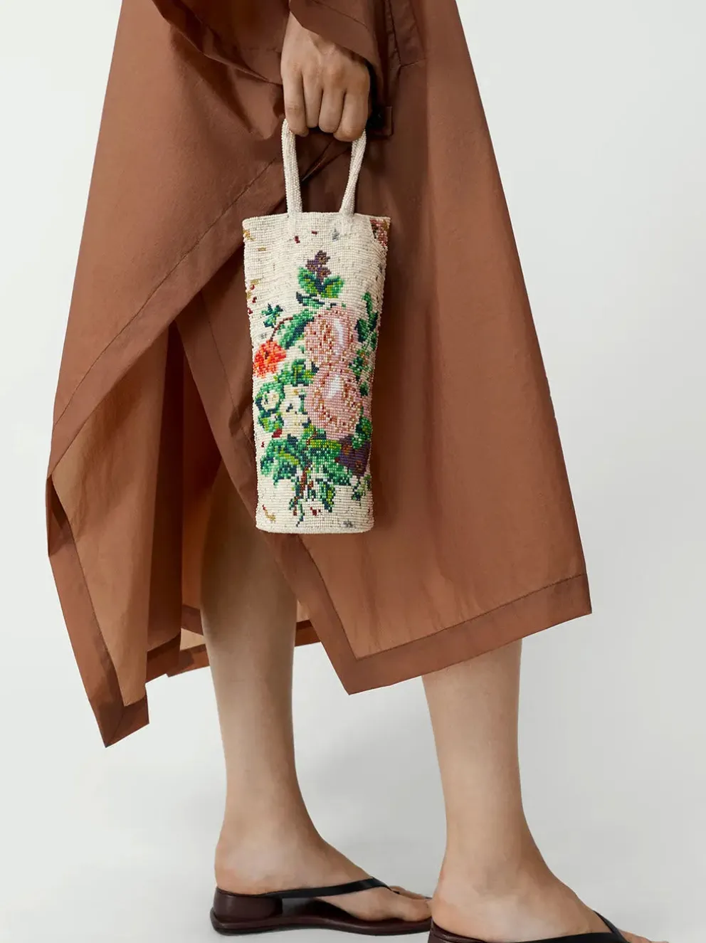 Handmade Beaded Bag Magnolia