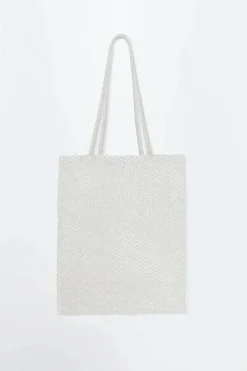 Handmade Beaded Tote Bag
