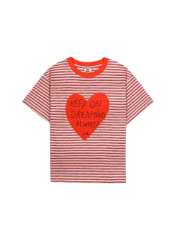 Heartchain Stripe T-shirt