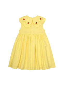 Heart Cherry Scallap Dress