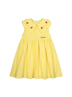 Heart Cherry Scallap Dress