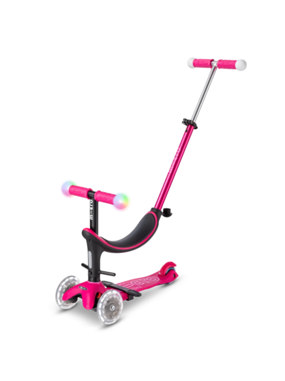 Hulajnoga Mini2Grow Deluxe Magic LED 4w1