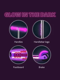 Hulajnoga Mini Micro Deluxe Glow Plus