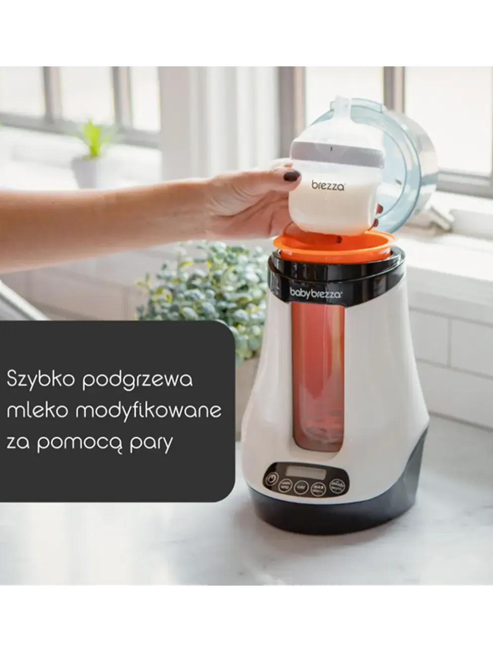 Inteligentny podgrzewacz do butelek Safe + Smart