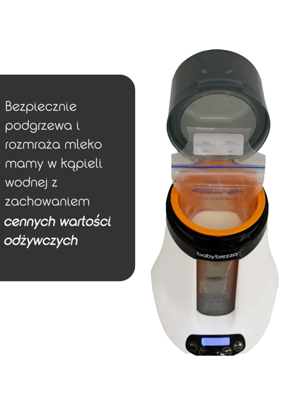 Inteligentny podgrzewacz do butelek Safe + Smart