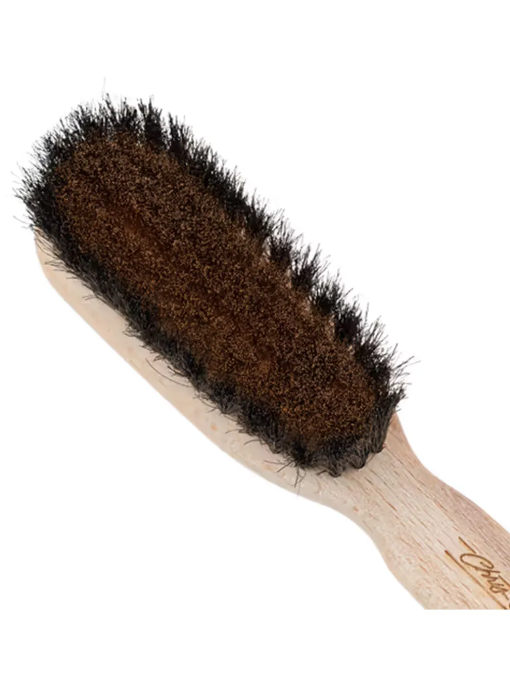 Ionic brass boar dog brush