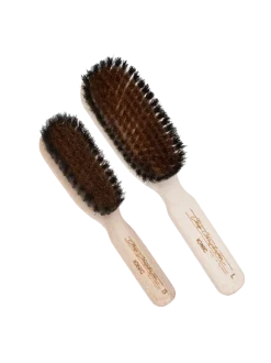 Ionic brass boar dog brush