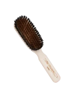 Ionic brass boar dog brush