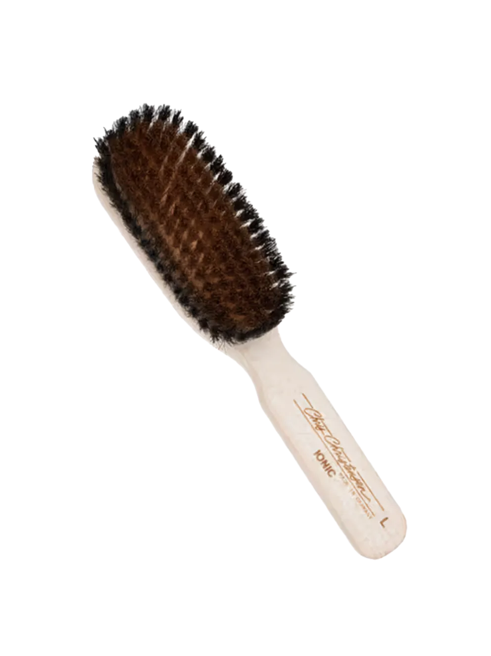 Ionic brass boar dog brush