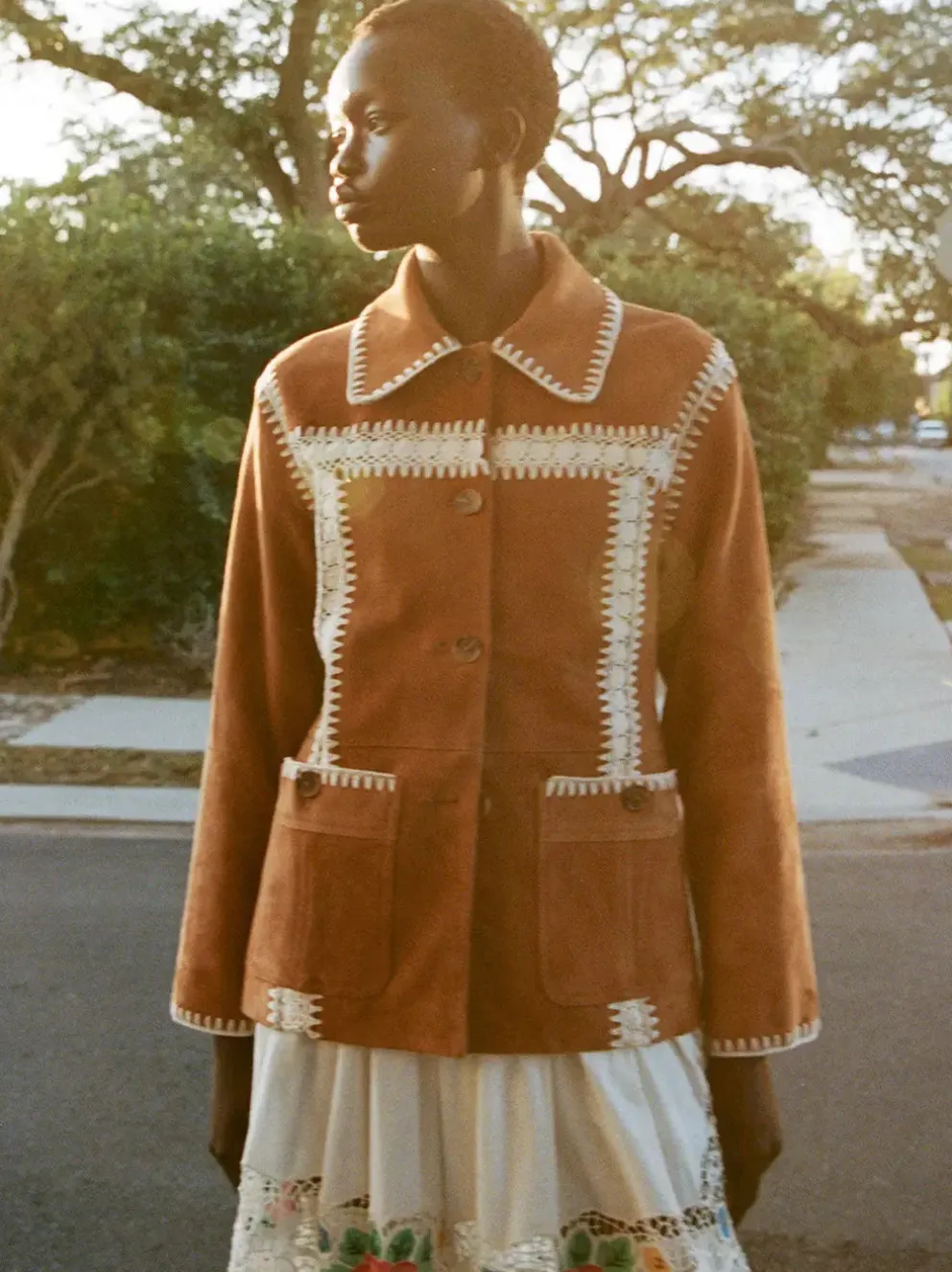 Irena Suede Jacket
