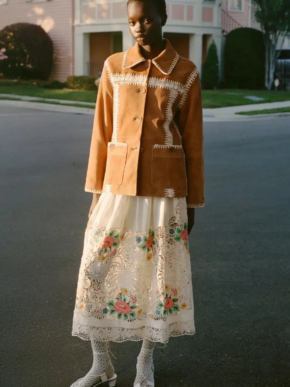 Irena Suede Jacket