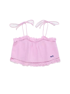 Isla Lace Top Pink