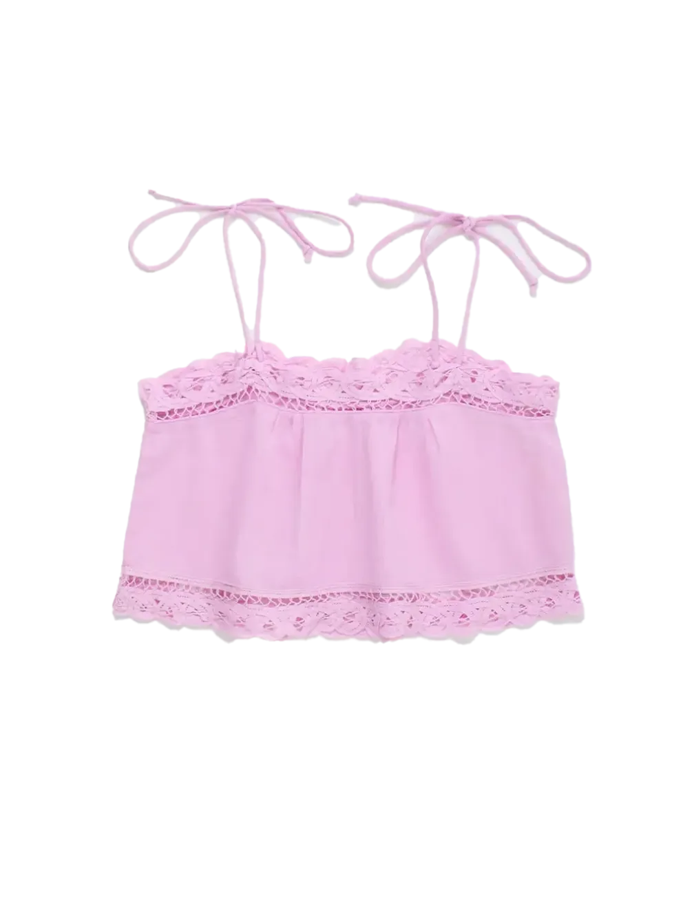 Isla Lace Top Pink