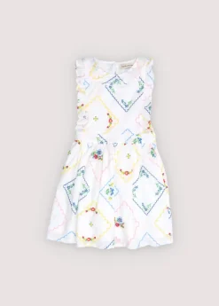 Jacinthe Dress Multicolor Embroidery