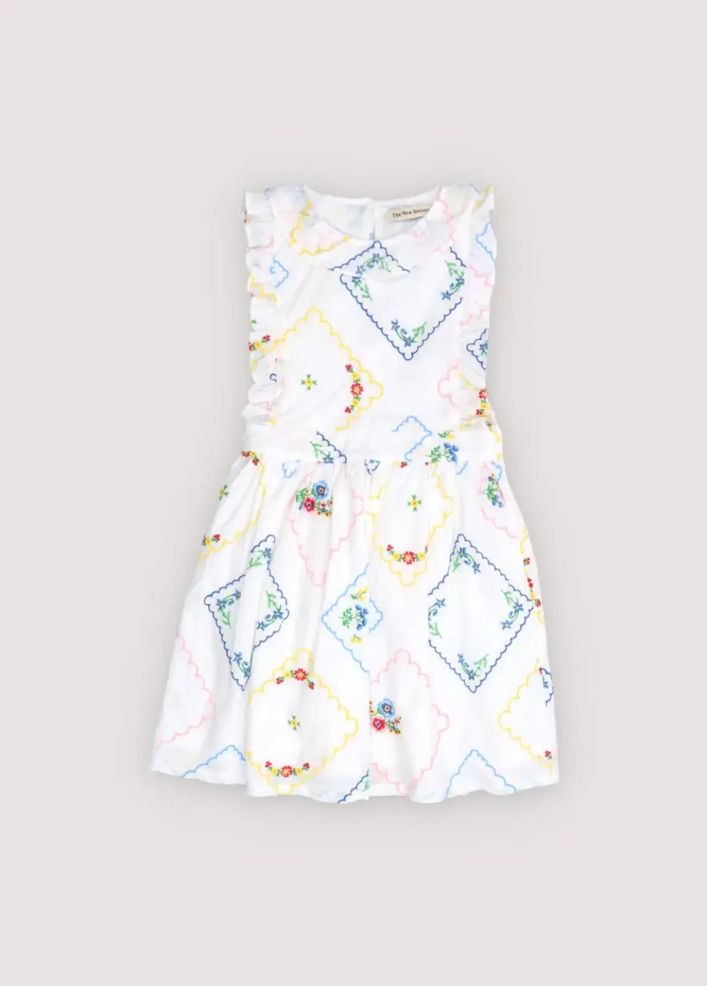 Jacinthe Dress Multicolor Embroidery
