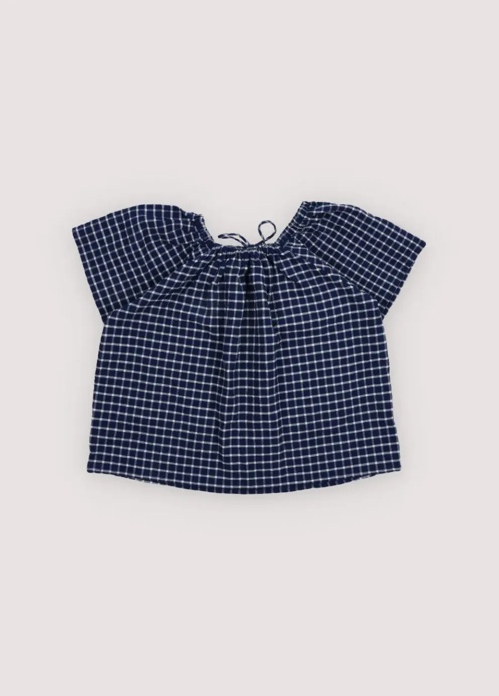 Jasmine Blouse Summer Midnight Checks