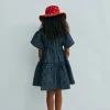 Jasmine Dress Summer Midnight Checks