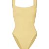 Jednoczęściowy kostium kąpielowy Square Neck