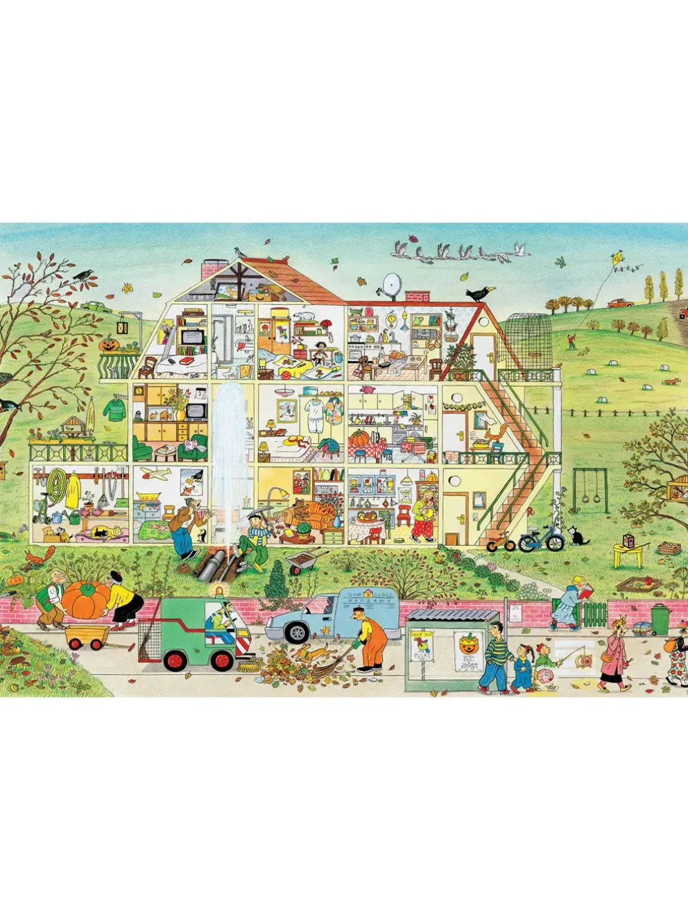 Jesień na ulicy czereśniowej