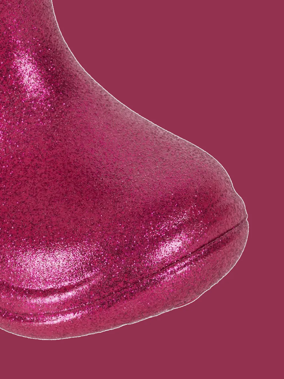 Kalosze Luc lightweight glitter rain boot