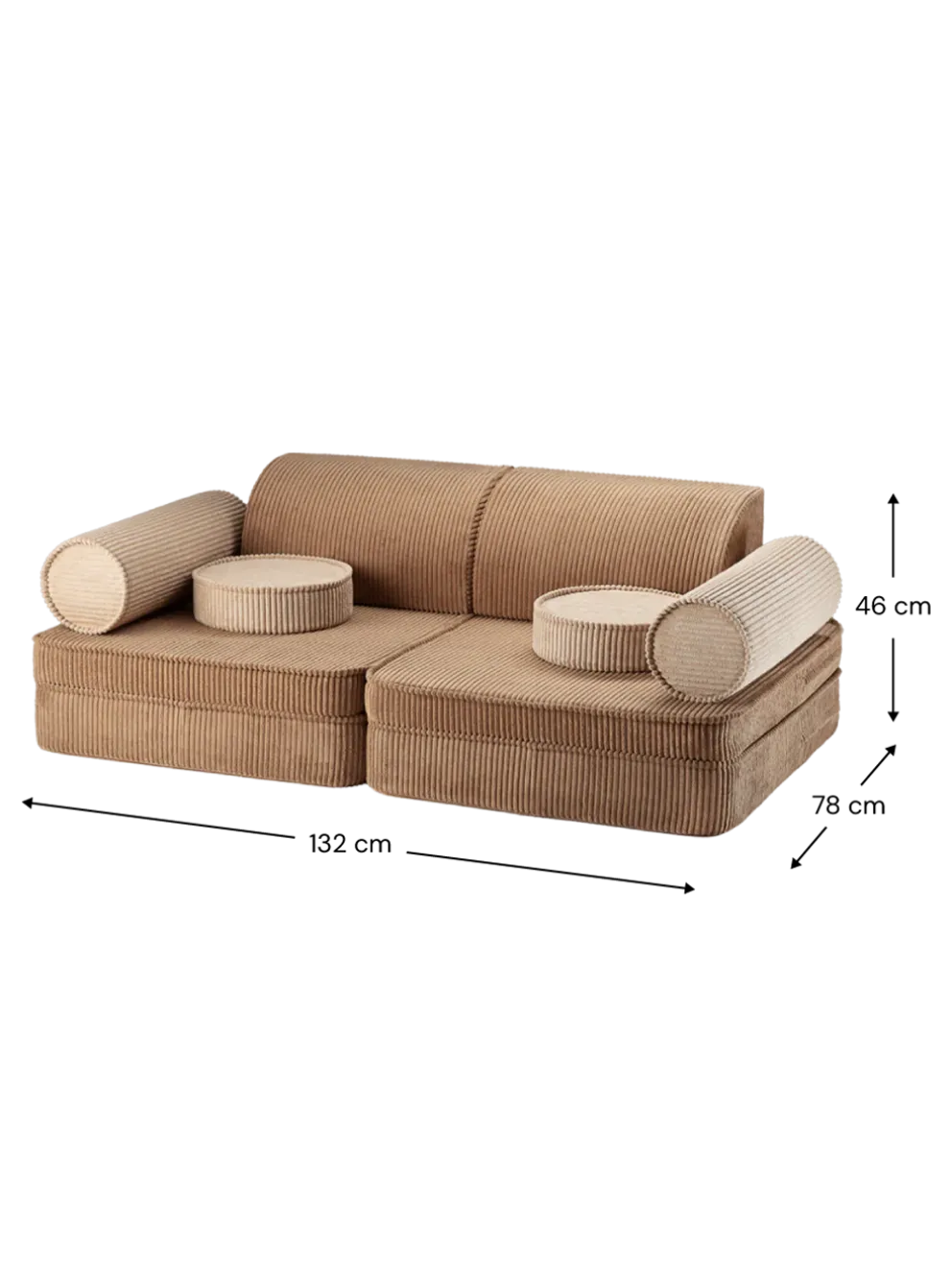 Kanapa modułowa dla dzieci Play Sofa Settee