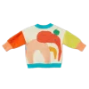 Kardigan z kolorowym wzorem Happy Herd