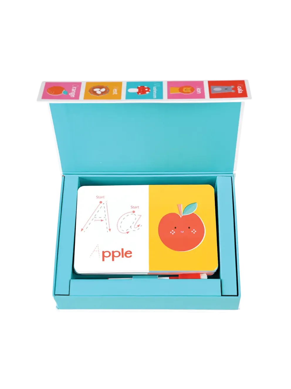 Karty do nauki angielskiego ABC Writing cards