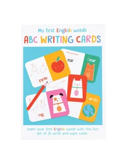 Karty do nauki angielskiego ABC Writing cards