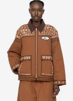 Kit embroidery jacket