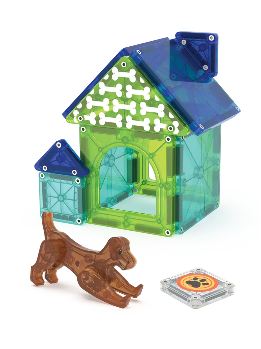 Klocki Magnetyczne Dog House