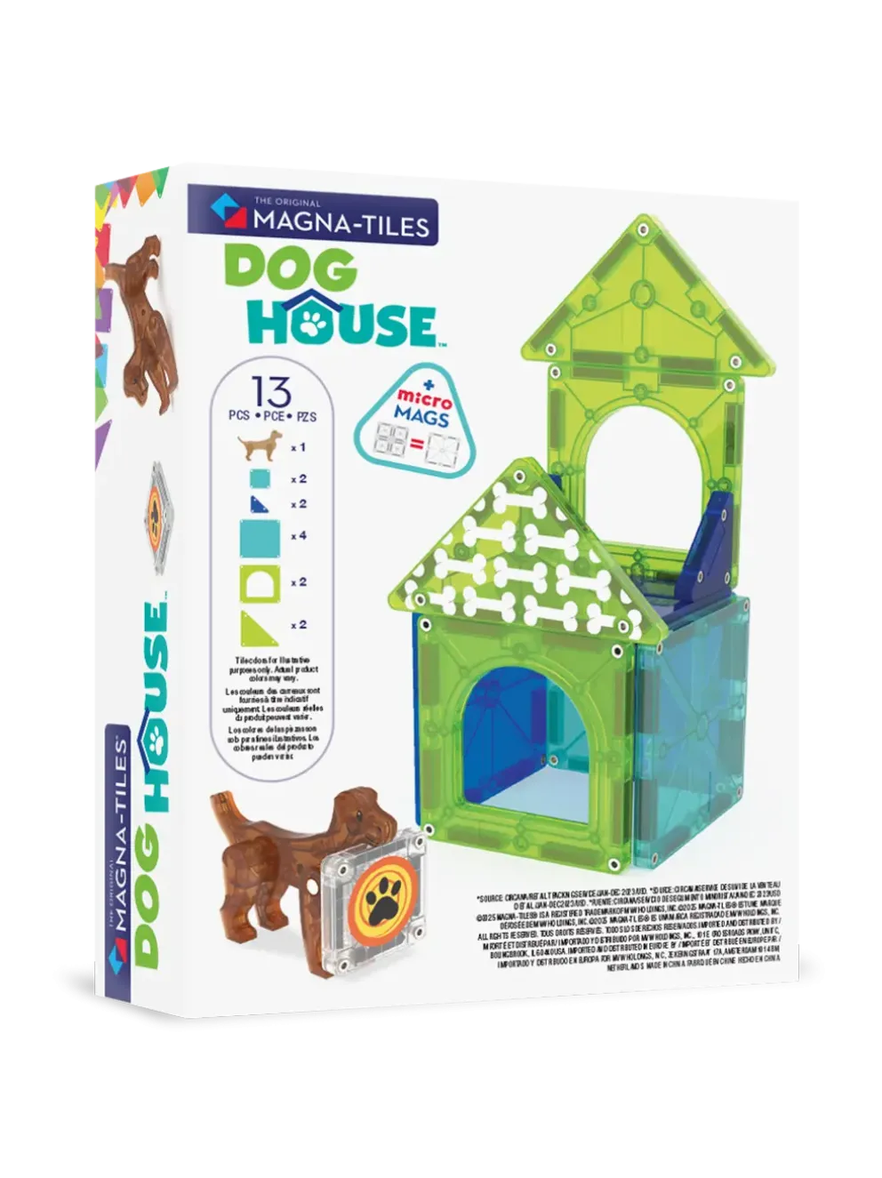 Klocki Magnetyczne Dog House