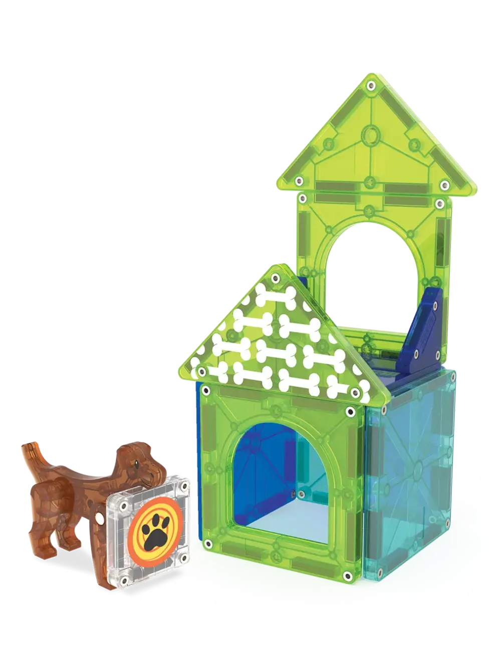 Klocki Magnetyczne Dog House