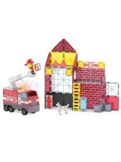 Klocki Magnetyczne Fire Station
