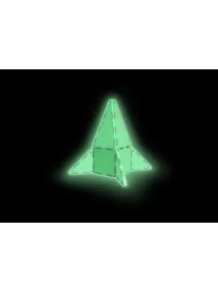 Klocki magnetyczne Glow 16 el.