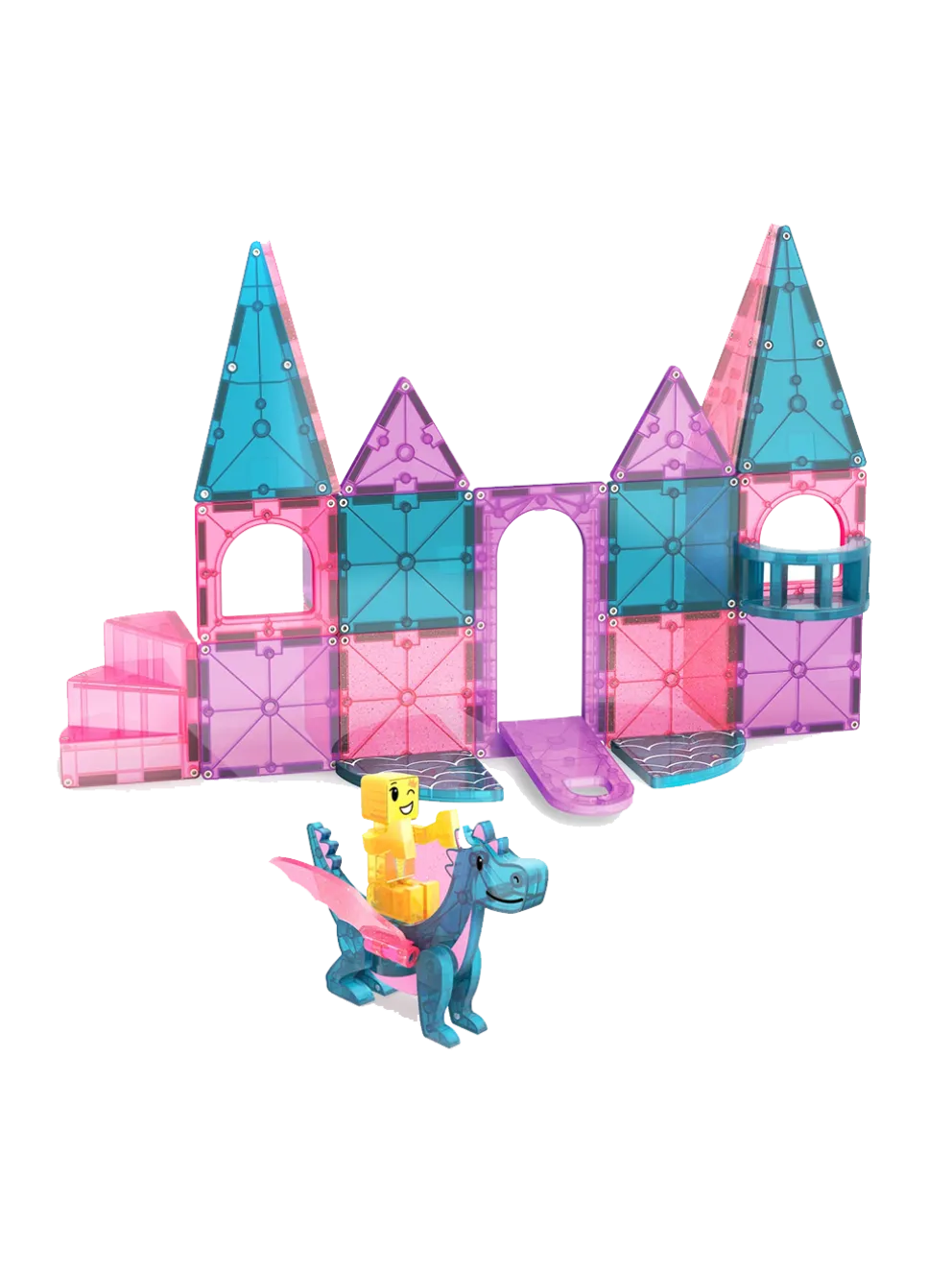 Klocki magnetyczne Magna Tiles Castle 25 el.