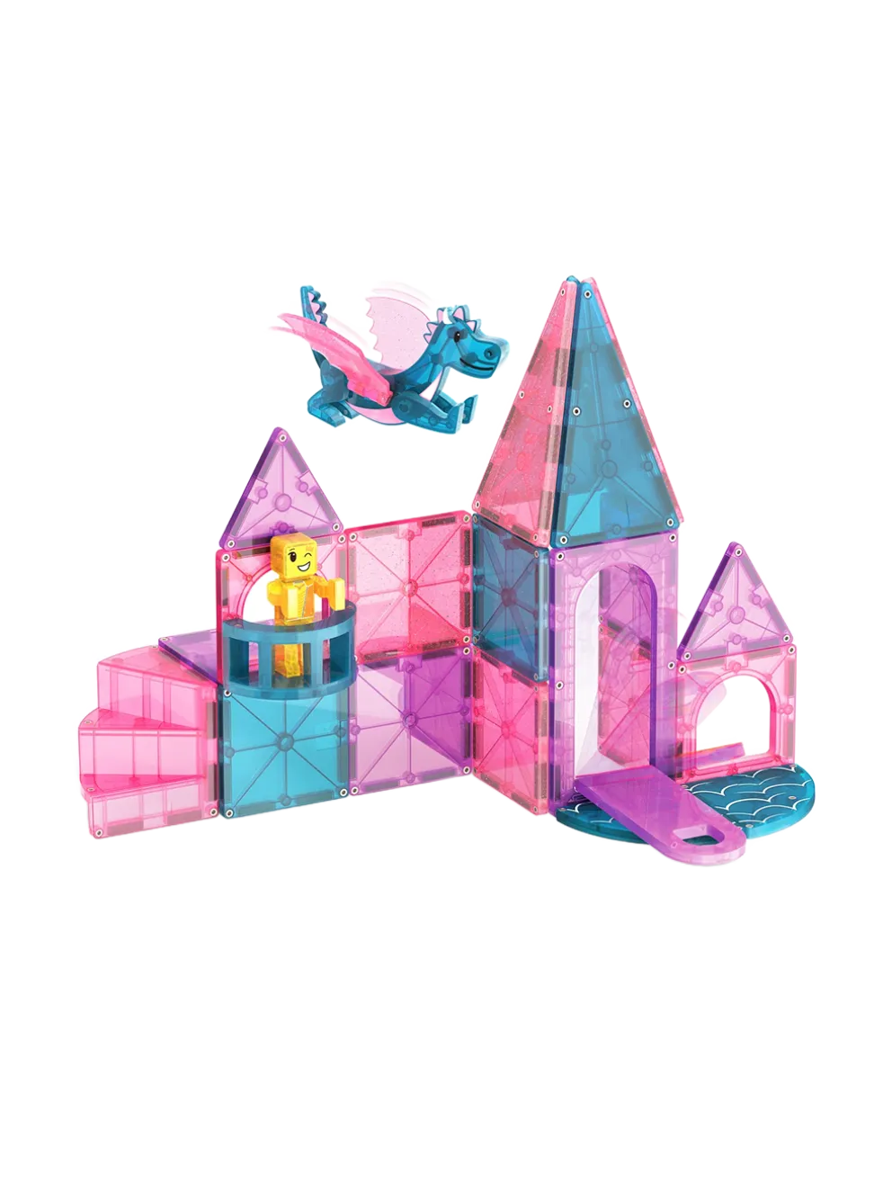 Klocki magnetyczne Magna Tiles Castle 25 el.
