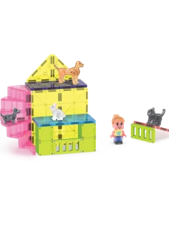 Klocki Magnetyczne Pet Playhouse