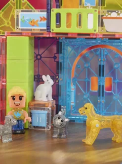 Klocki Magnetyczne Pet Playhouse