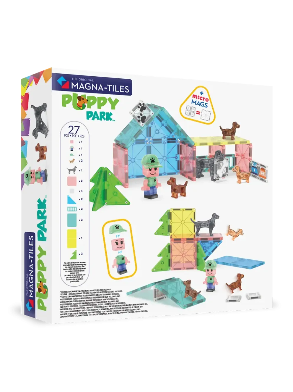 Klocki Magnetyczne Puppy Park