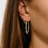 Kolczyki Dual Ring Earrings