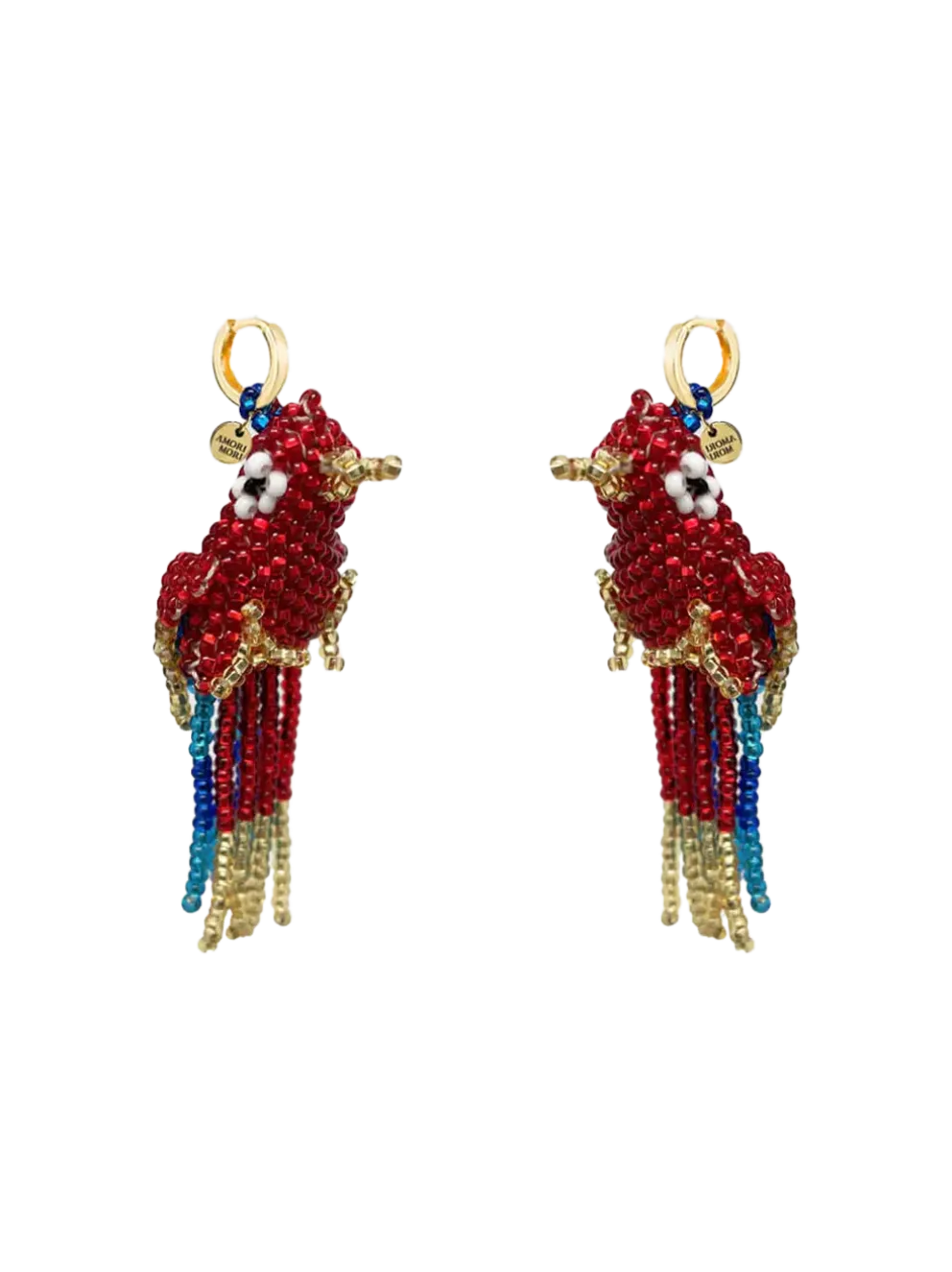 Kolczyki Parrot earrings