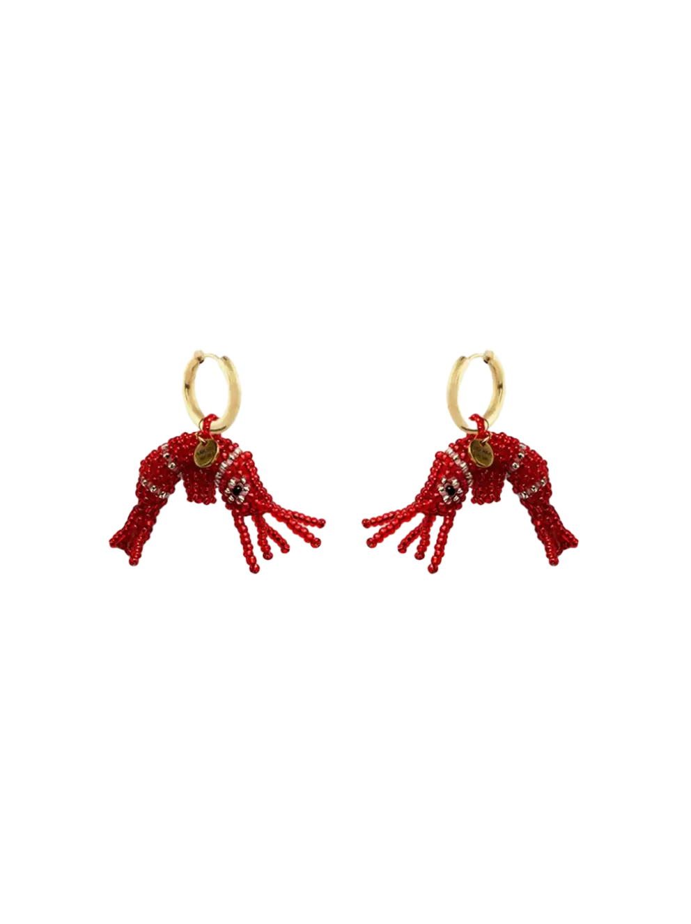 Kolczyki Prawn earrings