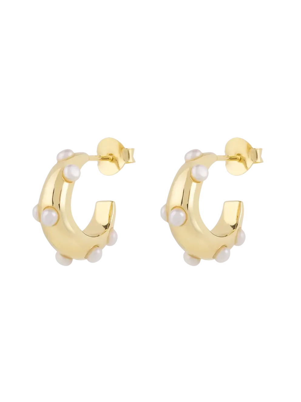 Kolczyki Small Ovation Hoop Earrings