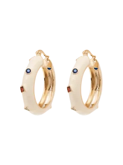 Kolczyki Tutti Frutti Hoop Earrings