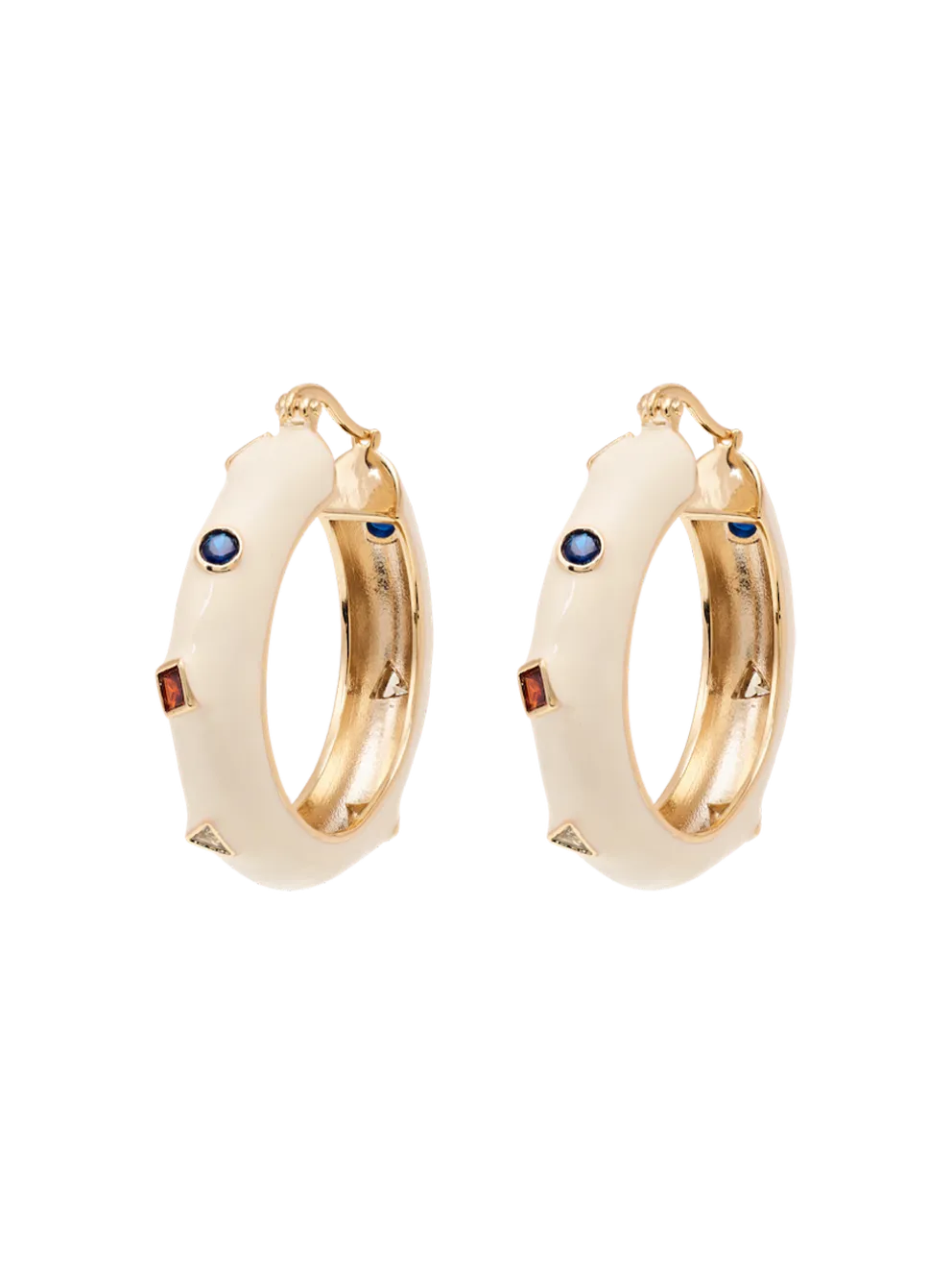 Kolczyki Tutti Frutti Hoop Earrings