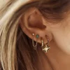 Kolczyk Single Enchanted Ring Earring